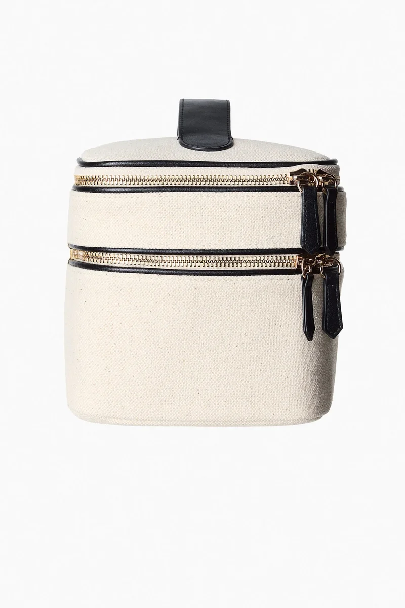 H&M  Linen-blend wash bag for Women | Best Price UAE